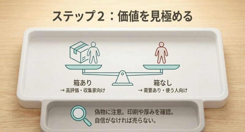 アミーボの箱あり・箱なしの価値比較と偽物への注意点